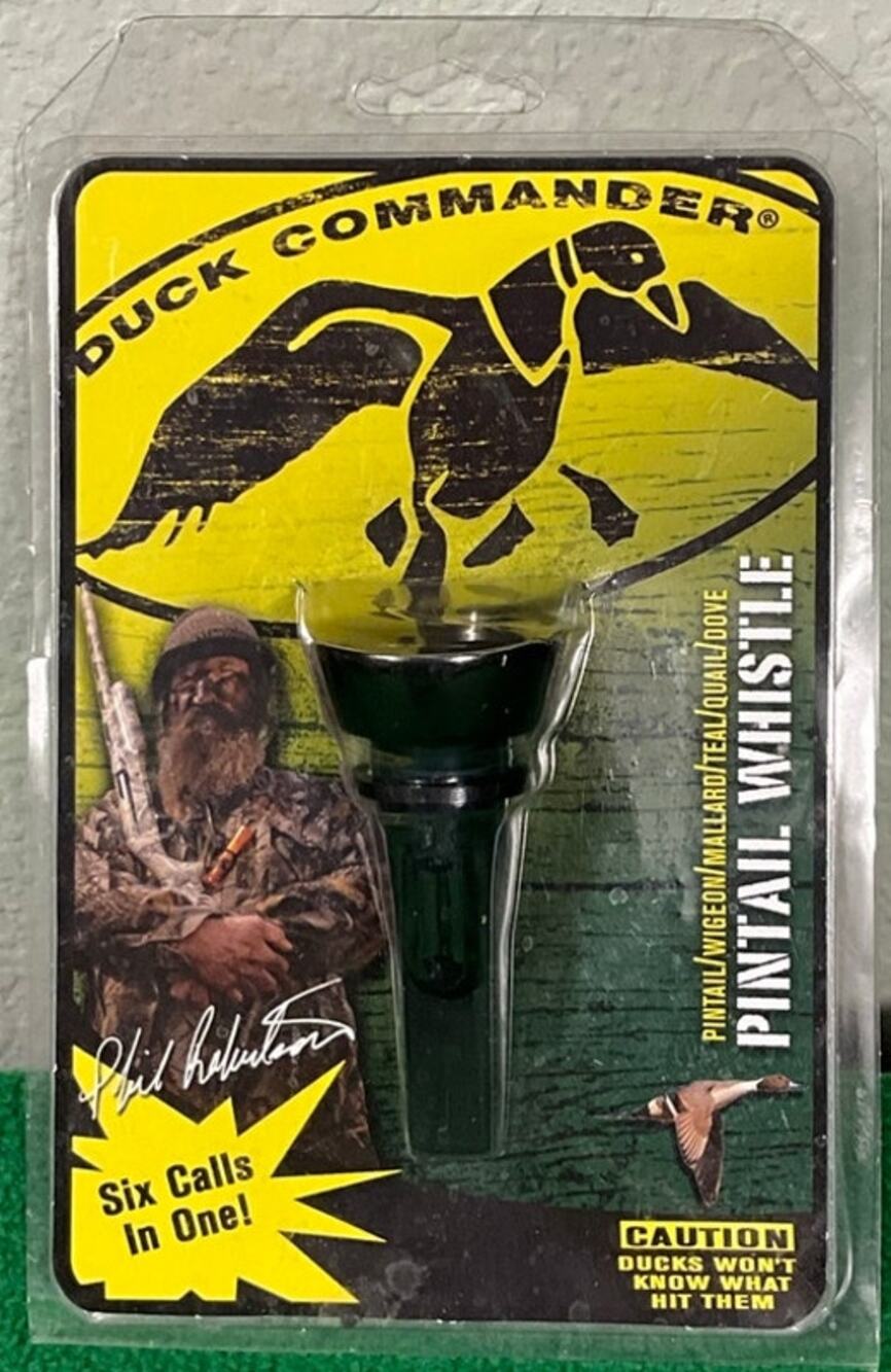 NEW in Package Duck Commander Duck Call 6 In One Pintail Whistle Phil Robertson